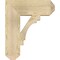 Ekena Millwork Merced Craftsman Rough Sawn Bracket, Douglas Fir, 6"W x 20"D x 24"H BKT06X20X24MRC04RDF - alternate 3